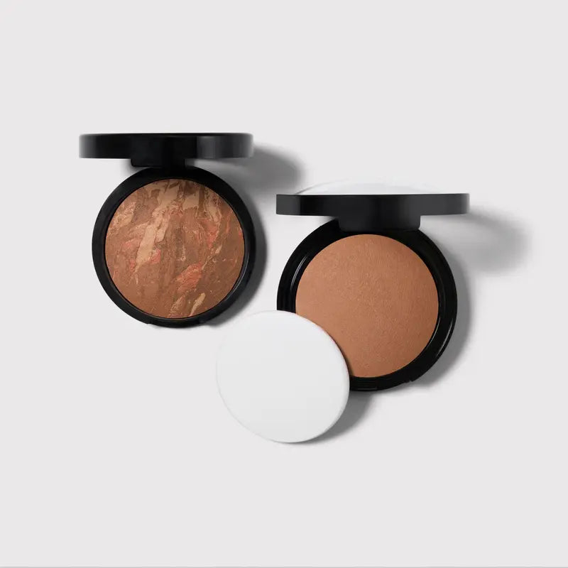 Laura Geller Light and Full Coverage Kit (2 PC) - Matte and Natural Finish Makeup - Powder Foundation Makeup for Mature Skin $76 Value