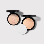 Laura Geller Light and Full Coverage Kit (2 PC) - Matte and Natural Finish Makeup - Powder Foundation Makeup for Mature Skin $76 Value